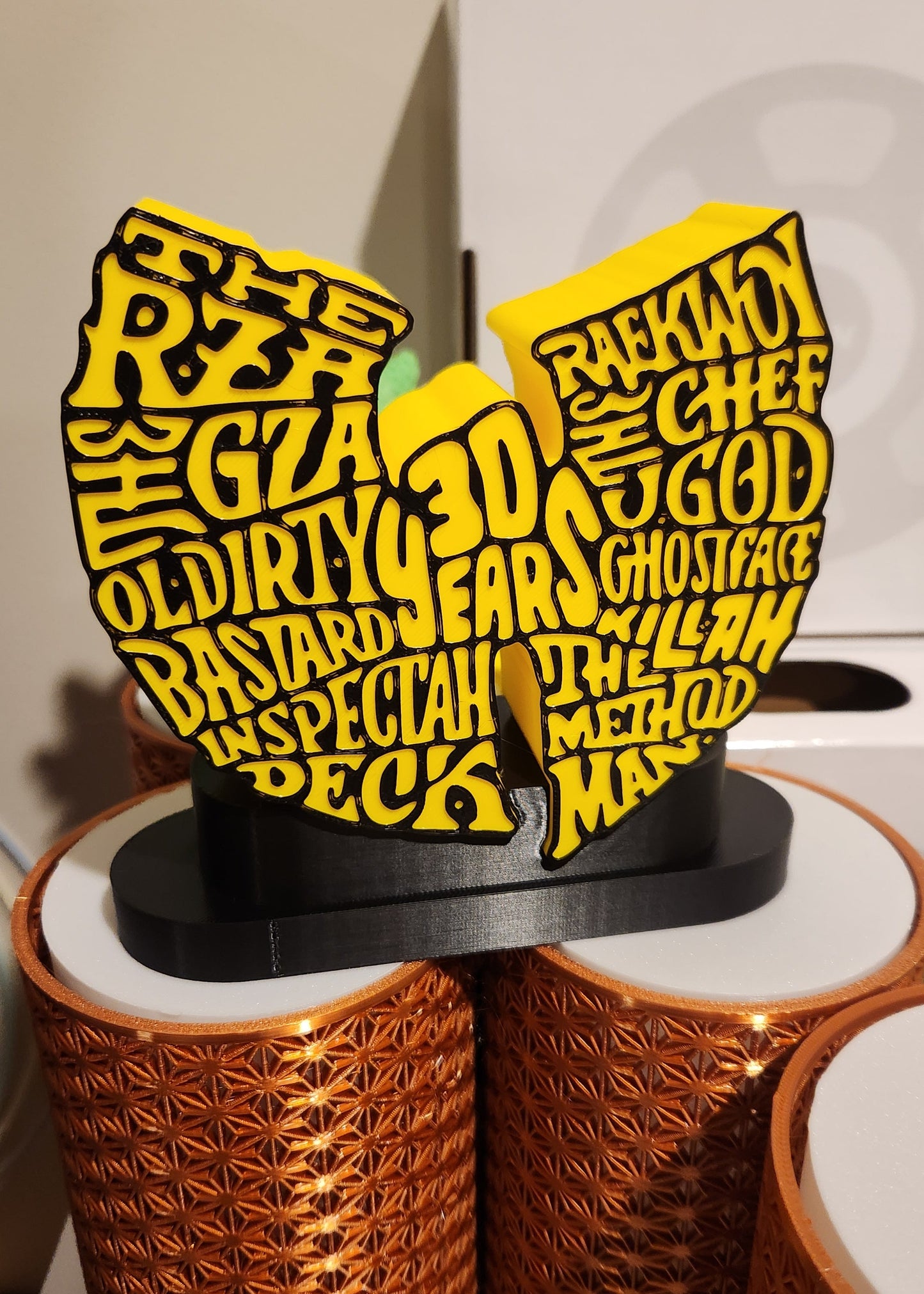 Wu Tang Inspired "30 Year" 3D Printed Statue