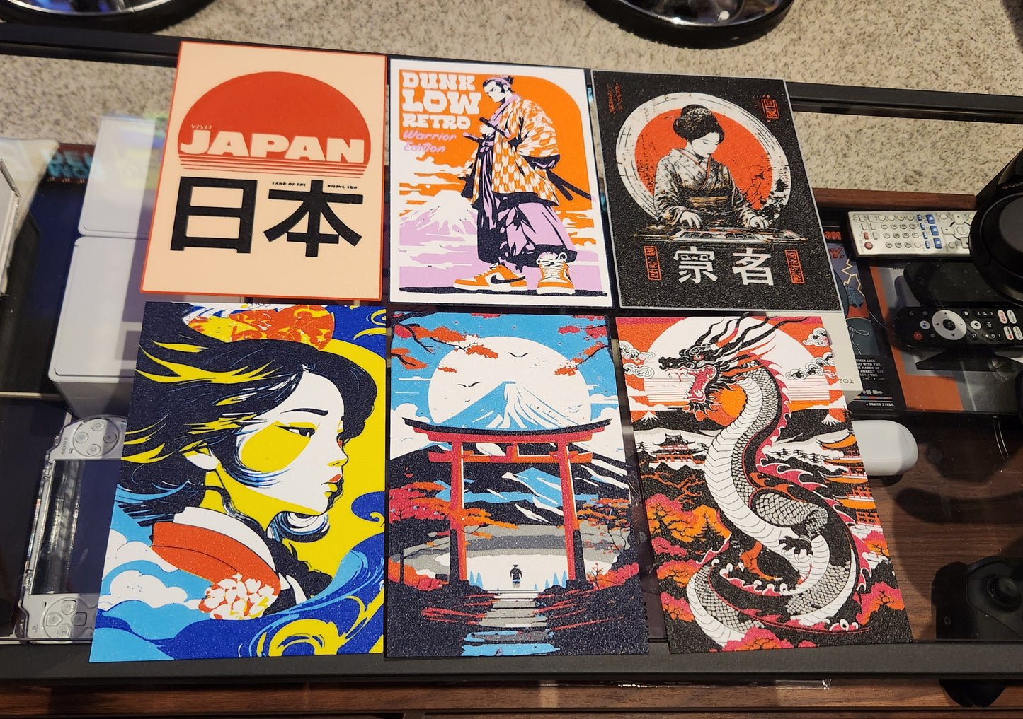 Japanese Inspired Wall Art - Collection #4