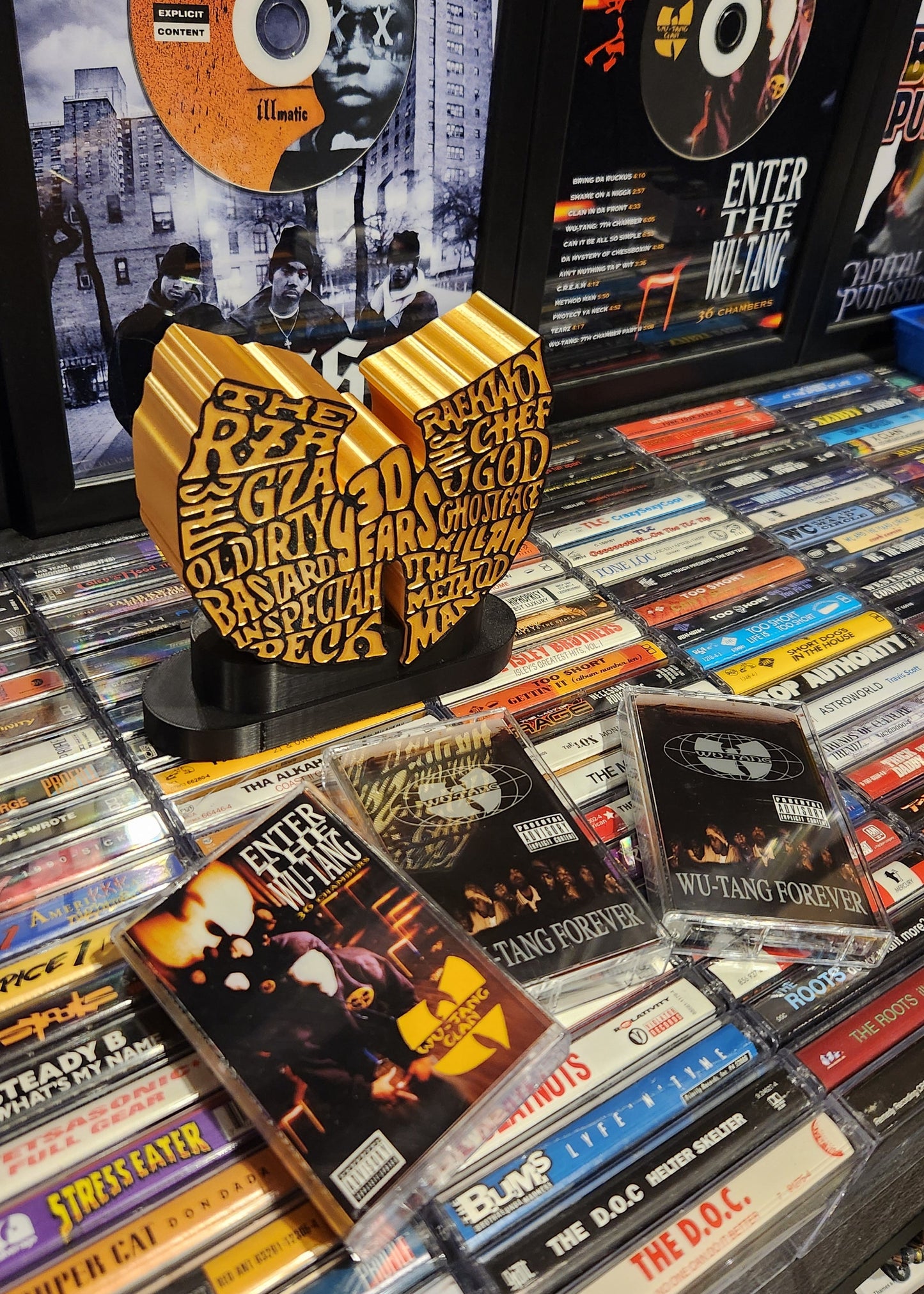 Wu Tang Inspired "30 Year" 3D Printed Statue