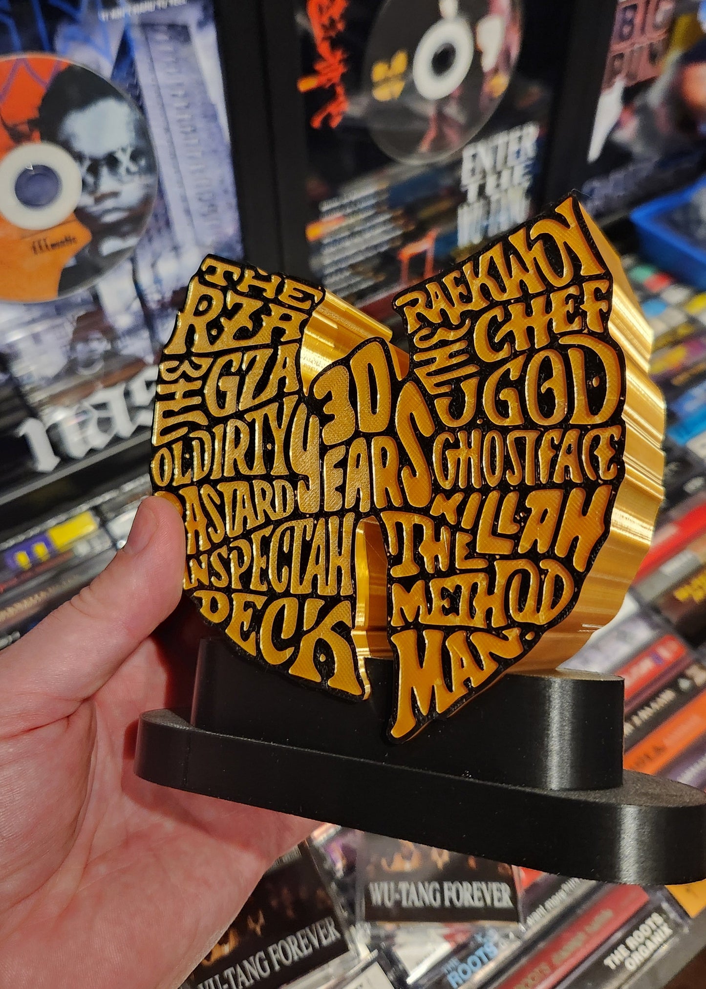 Wu Tang Inspired "30 Year" 3D Printed Statue