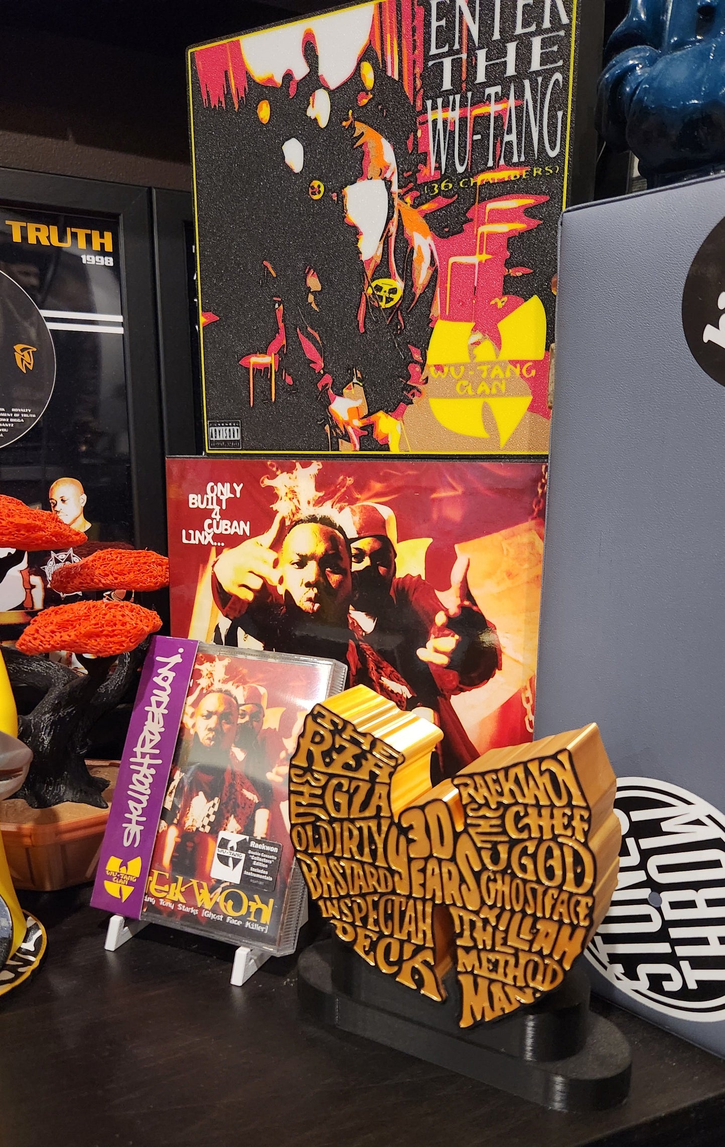 Wu Tang Inspired "30 Year" 3D Printed Statue