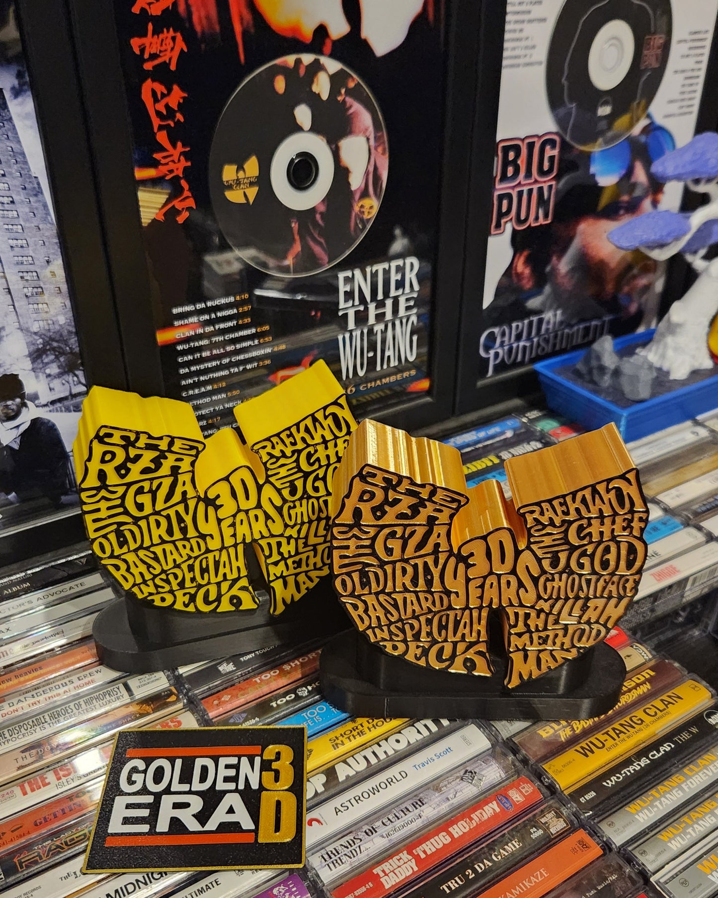Wu Tang Inspired "30 Year" 3D Printed Statue