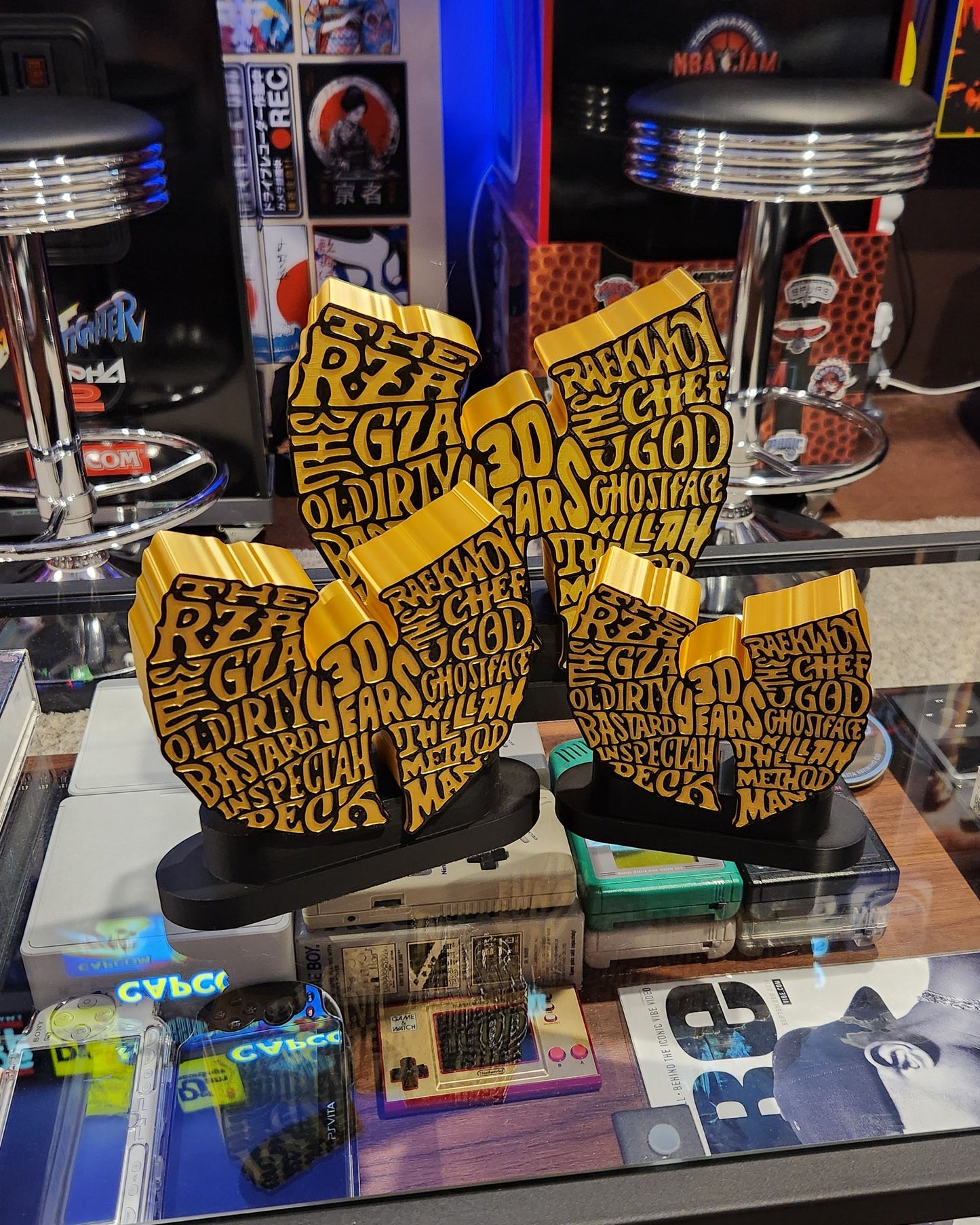 Wu Tang Inspired "30 Year" 3D Printed Statue