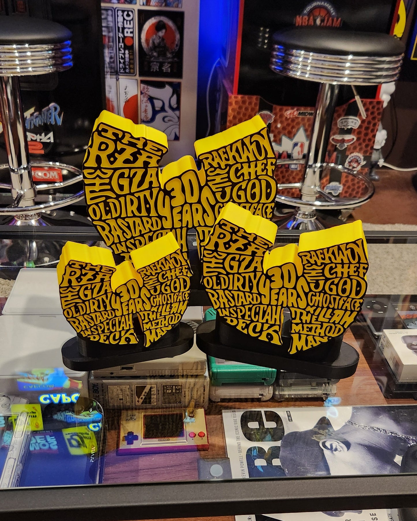 Wu Tang Inspired "30 Year" 3D Printed Statue