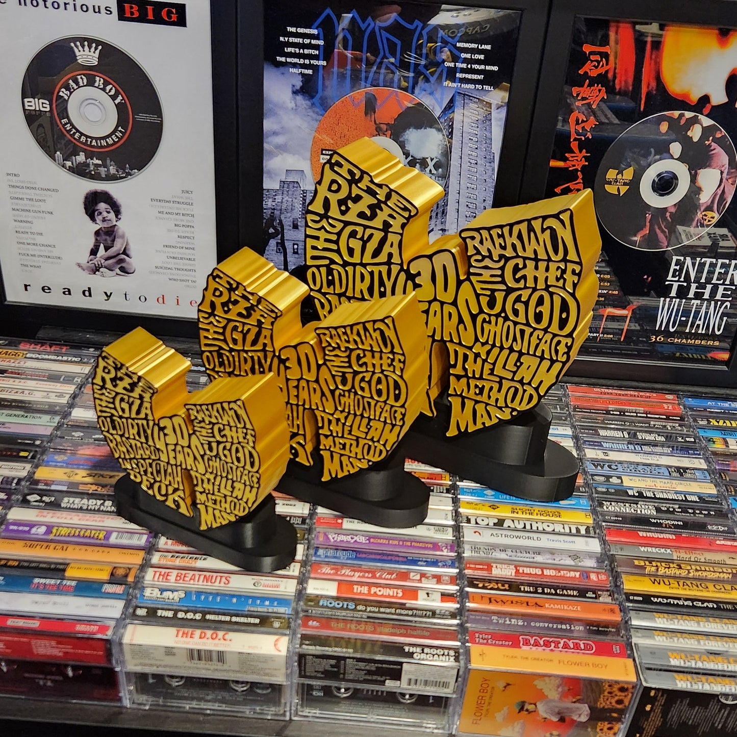 Wu Tang Inspired "30 Year" 3D Printed Statue