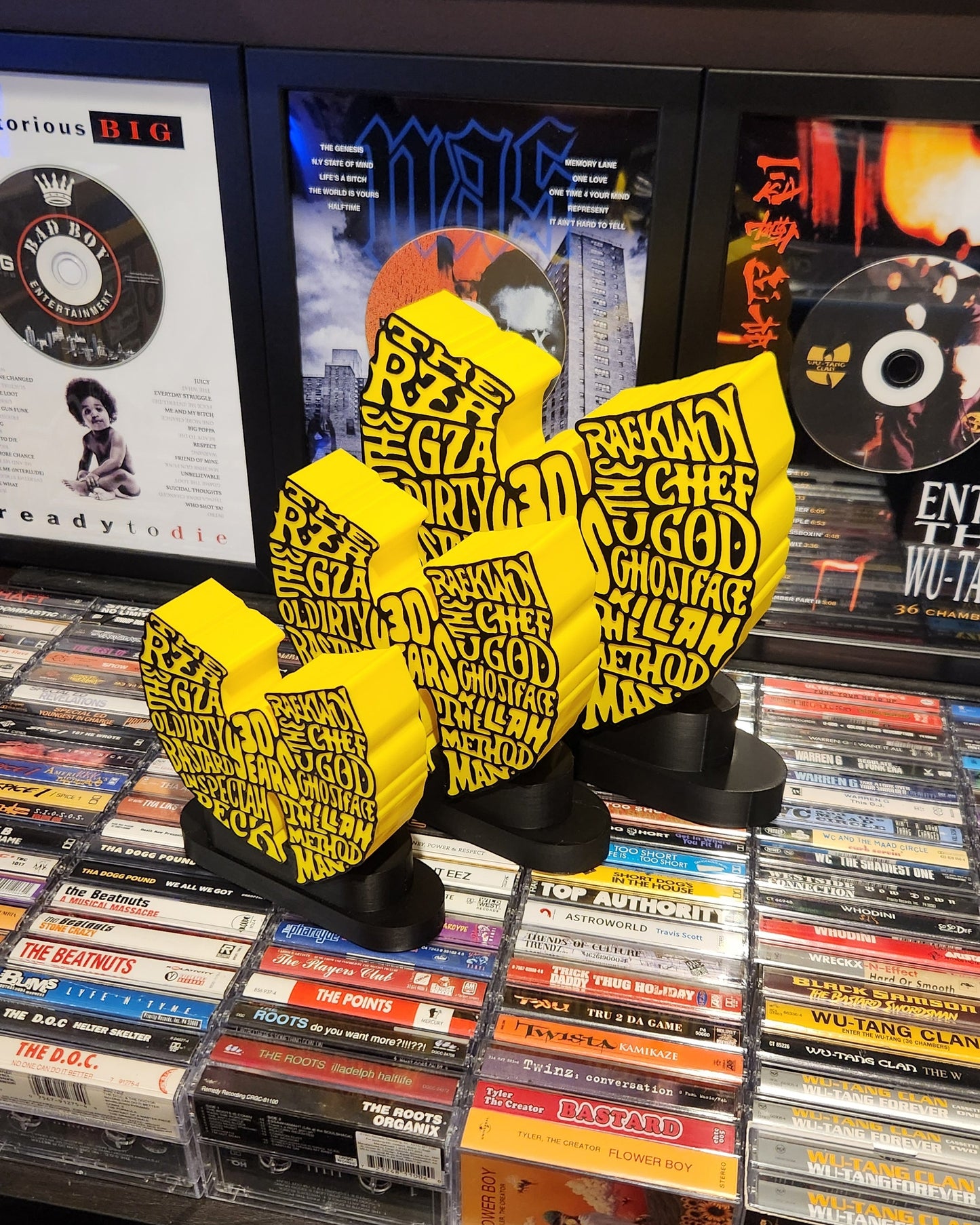 Wu Tang Inspired "30 Year" 3D Printed Statue