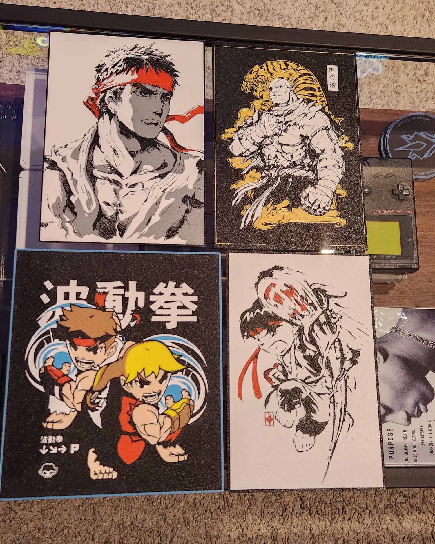 Retro Arcade Style Wall Art