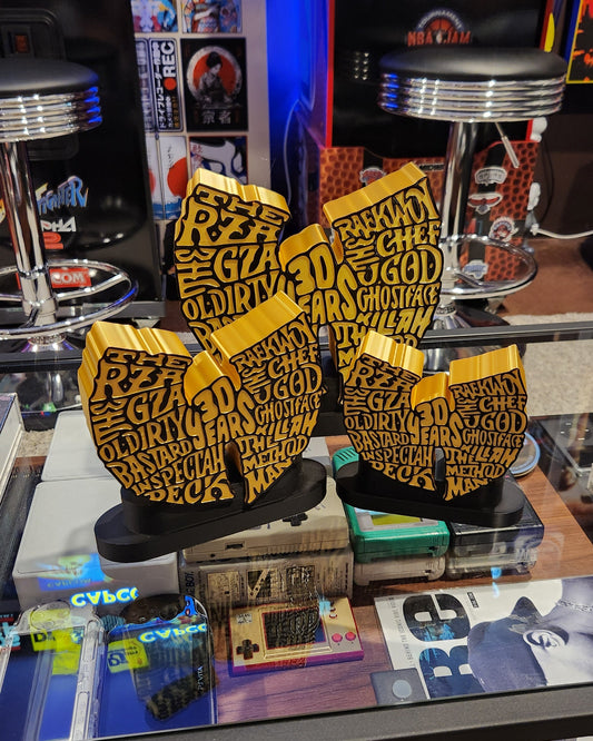 Wu Tang Inspired "30 Year" 3D Printed Statue