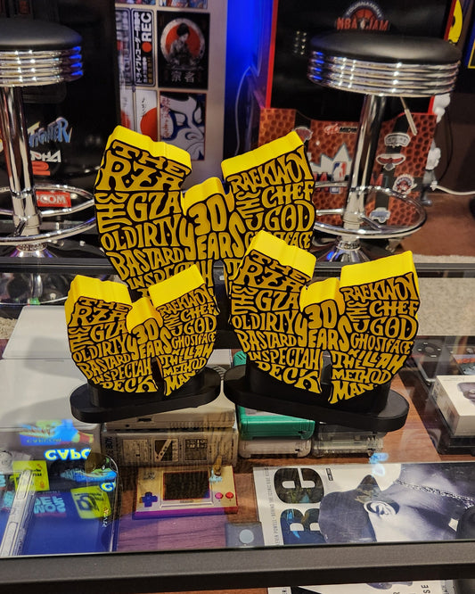 Wu Tang Inspired "30 Year" 3D Printed Statue