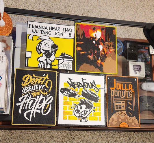 Hip-Hop Inspired Wall Art - COLLECTION #04