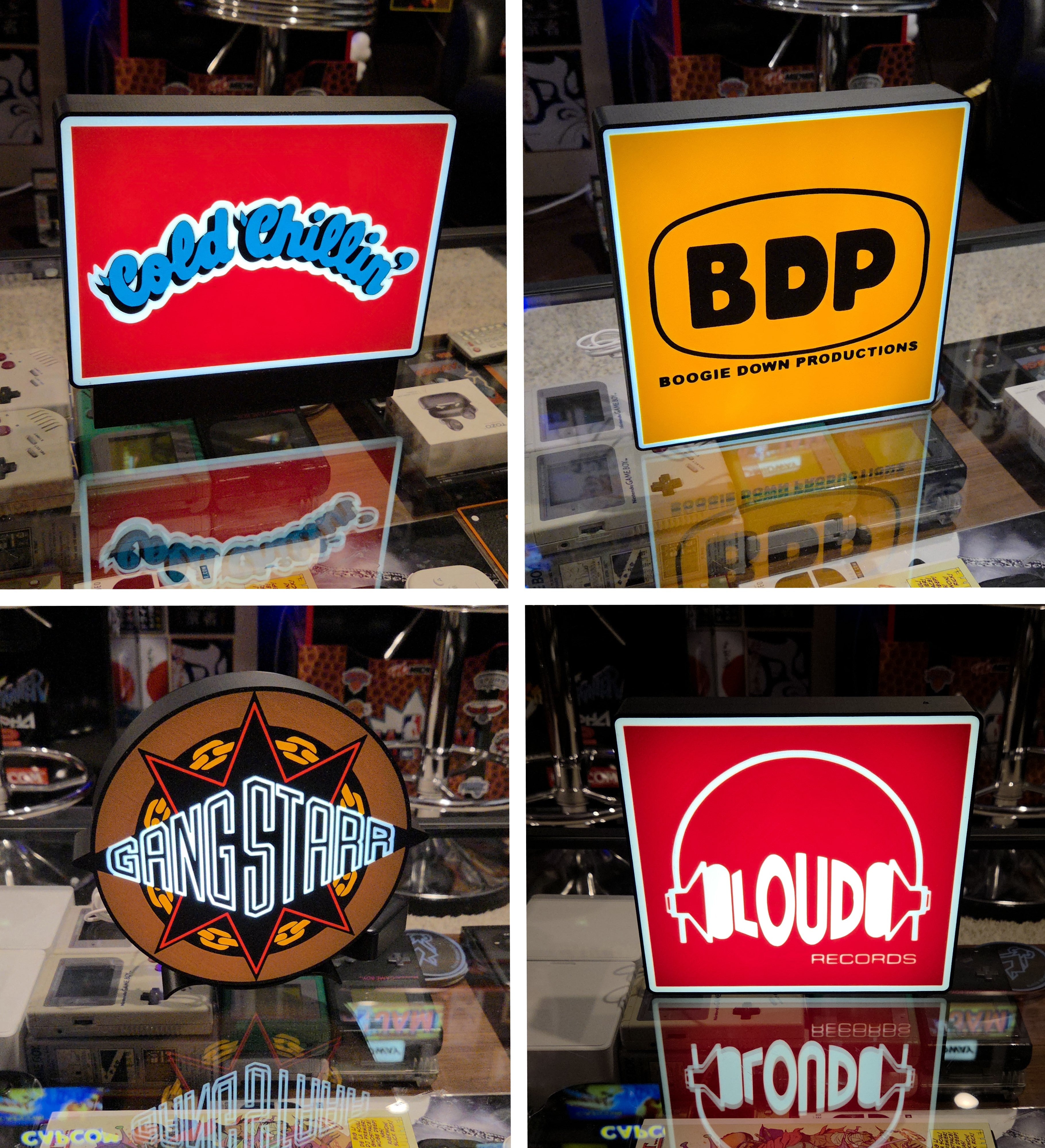 Hip-Hop Inspired Lightboxes - COLLECTION #02 – Golden Era 3D